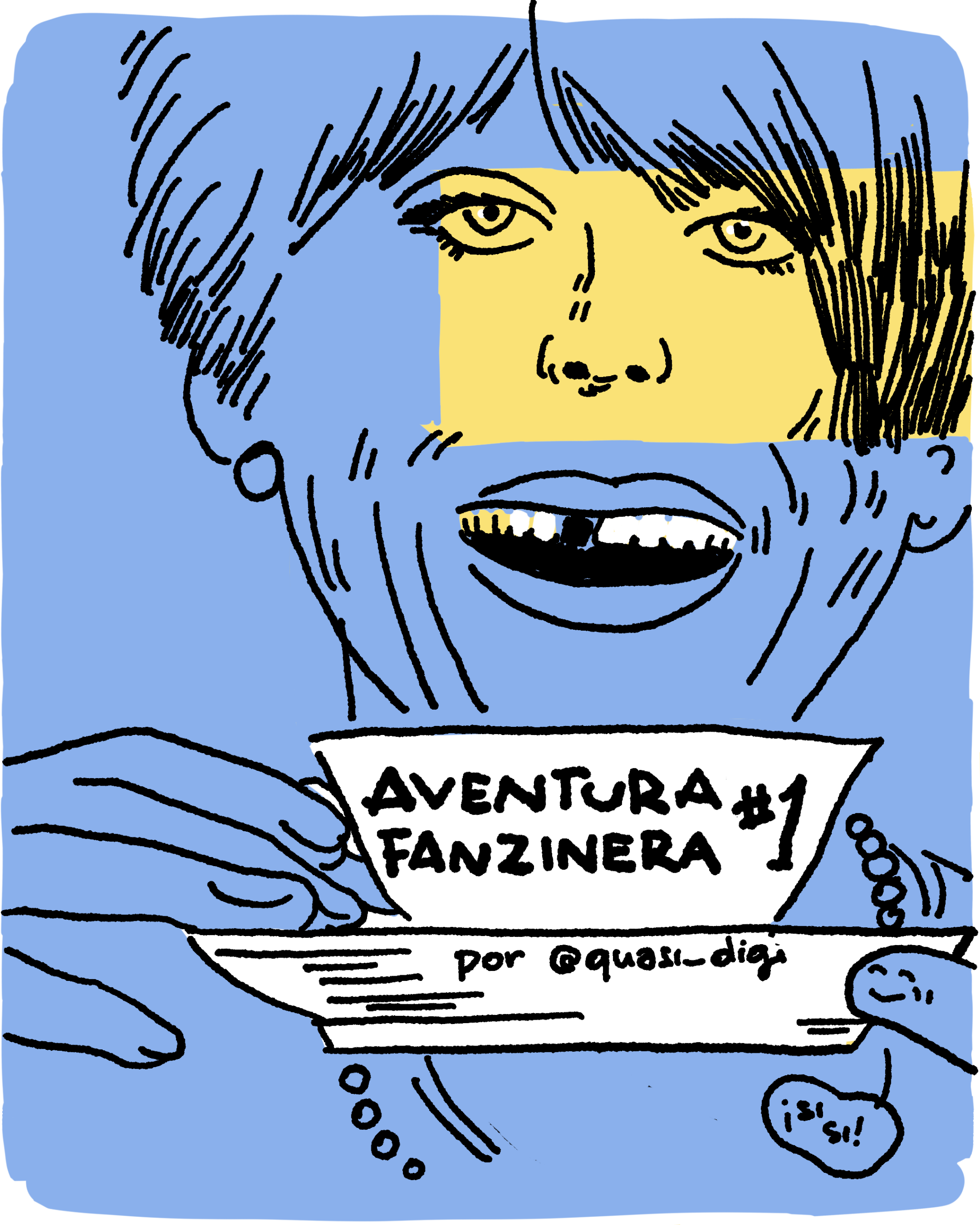 Portada del mini cómic el festivalico #1